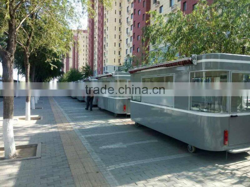 Street Fashion ,Customers favorite Electric Dining Car/mobile food truck for sale