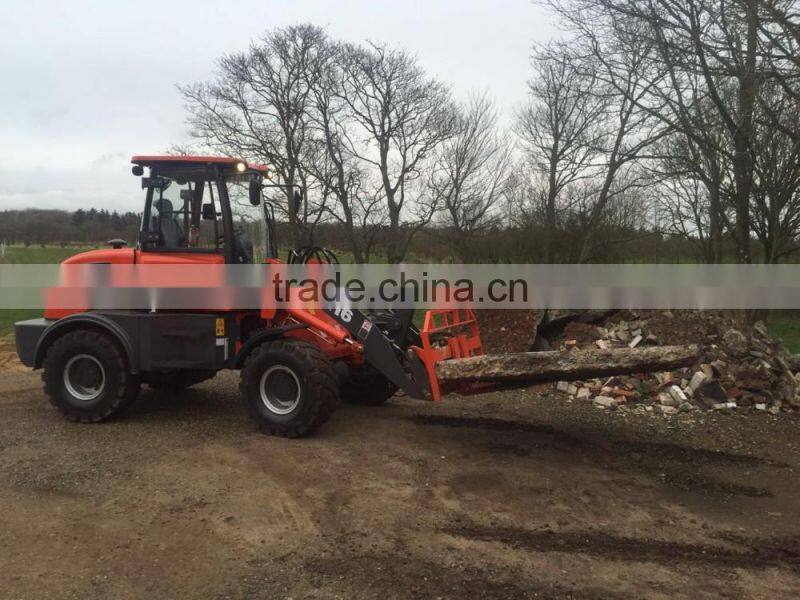 Everun brand best seller ER15 front end loader with snow plough