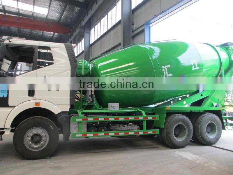 FAW 10CBM concrete mixer truck,concrete mixer truck drum