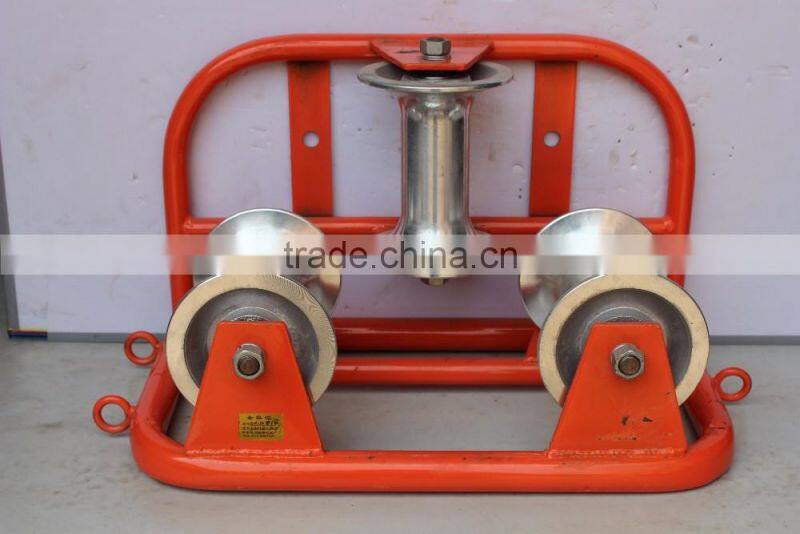 Tandem Type Three-wheel Pulley Wheel For Cable