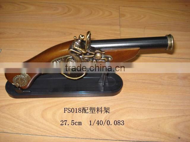 Factory direct kids toys wooden replica gun