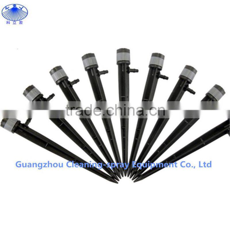 Plastic micro irrigation bubbler