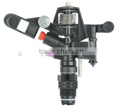 Plastic nozzle for watering and irrigation