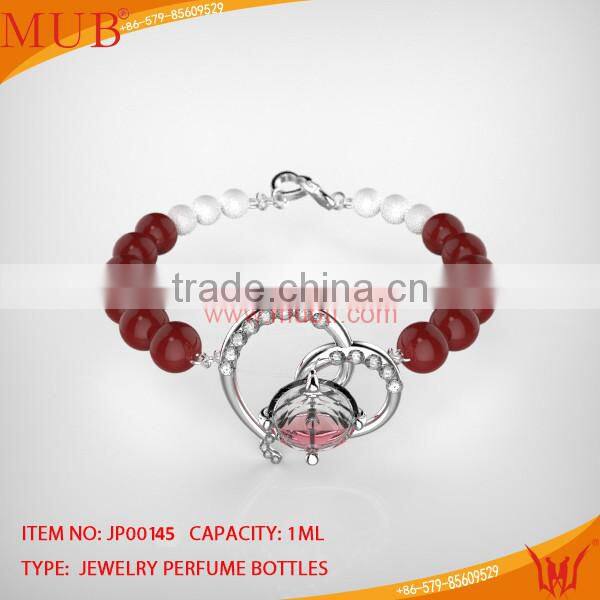 Latest Design Glass Jewelry Perfume Bracelet Bottle