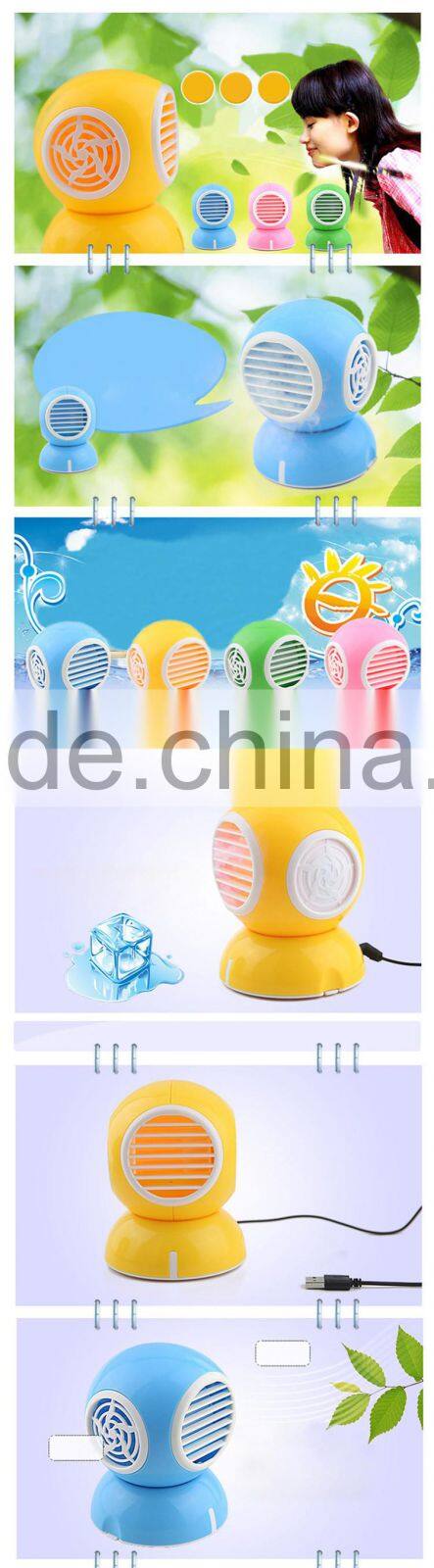 CE Foldable ABS USB Desk Mini Water Cooling Spray Fans Beauty Moist Skin