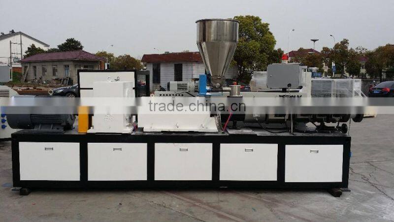 SJSZ Conical Twin-screw Plastic Extruder for PVC extruding