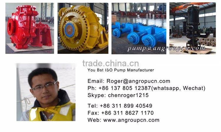 rubber slurry pump spare parts