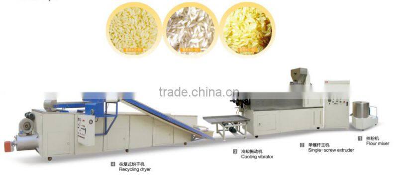 Nutritional/Artificial Rice Process Line--Jinan DaYi Extrusion Machinery