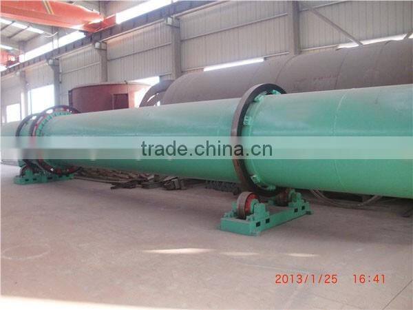 2.8 meter diameter gypsum rotary dryer with large capacity drying 10 ton per hour