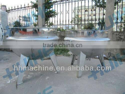 dairy processing stainless steel industrial cooking equipment