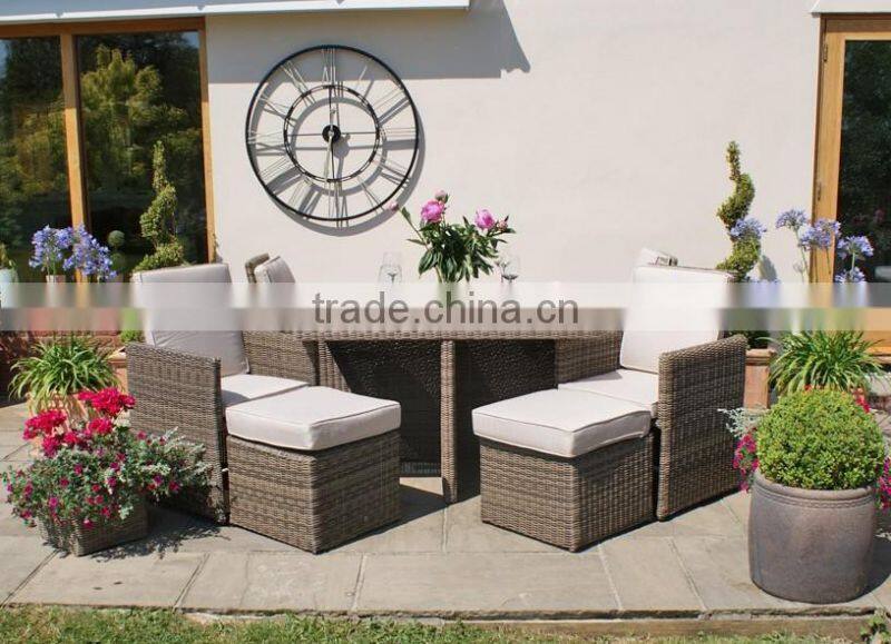 2017 Popular PE Rattan wicker garden furniture outdoor