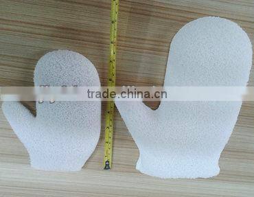 2015 New arrival latex free expanding bath sponge bath mitt