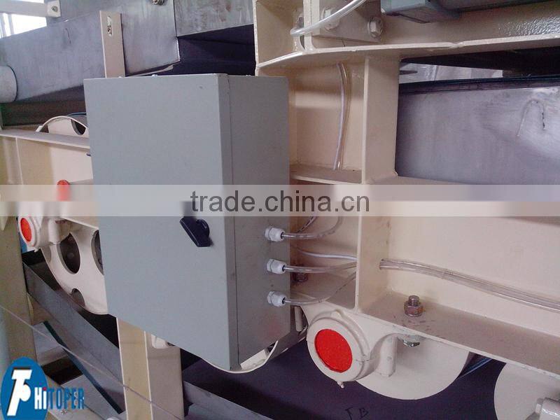 Continous operation belt filter press for effluent treatment plant