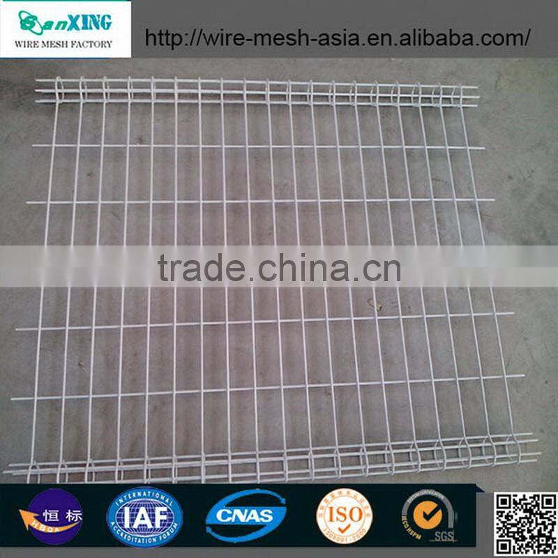 welded fence panel protecting fence