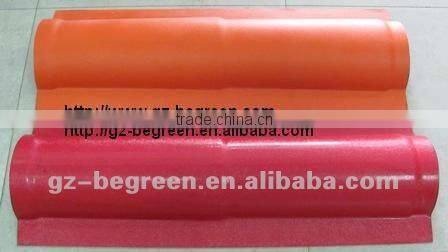 Heat Insulation Synthetic Resin Roofing Sheet Tile For Villa