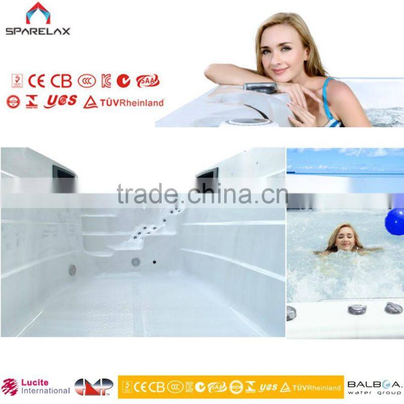 SPARELAX outdoor luxury 12 person bolboa control 7.5m swim pool