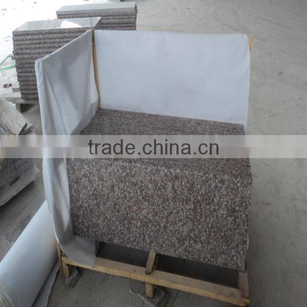 Cheap Polished G687 Peach Red Climbing Stone Stairs