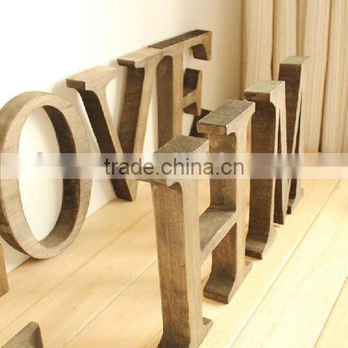 Personalized Wooden Letter Vintage Look Wooden Letters Word