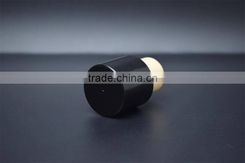 T-shape synthetic stopper with plastic top bottle cork