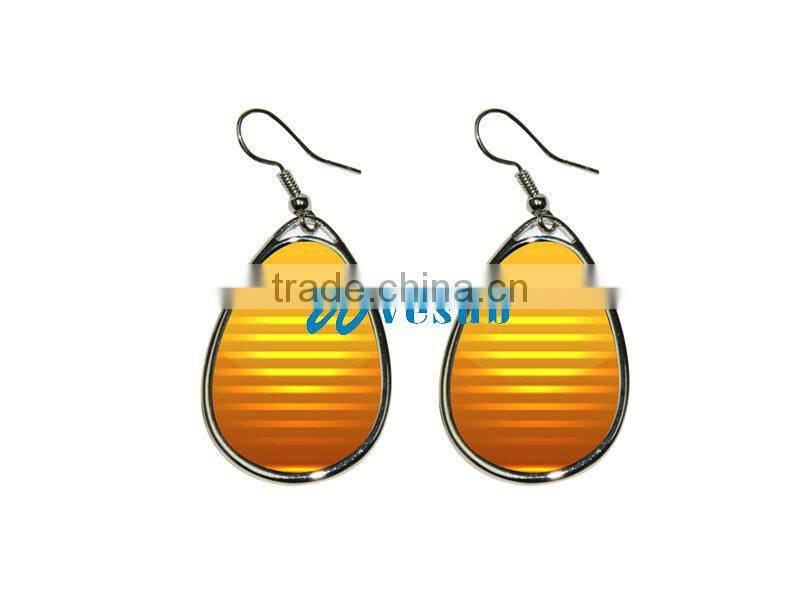 Water Drop Sublimation Blank Earring Jewelry