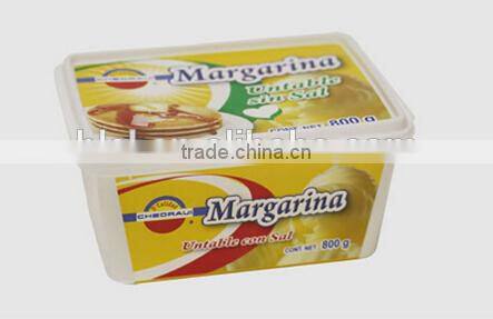 800g IML plastic margarine cup