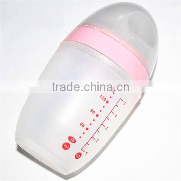 New coming 2016 long-lasting use 150ml PPSU over molded injection food safe infant feeding bottles