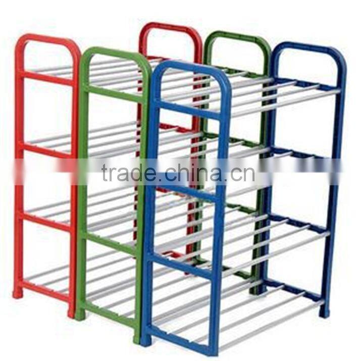 N282 shoe storage cabinet Plastic + metal shoe rack
