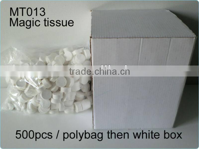 Cheap Promotional Super Magic Compressed Facial Tissue
