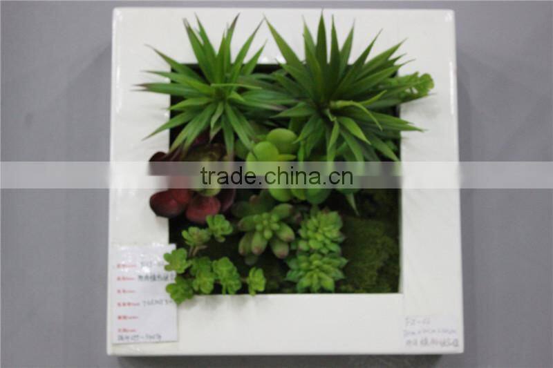 for home garden tiles deco 30*30*7cm paint color indoor artificial succlent boutique plant wall laminate combinations Ejq10 1202