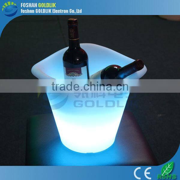 PE Rechargeable led Ice Bucket for Beer
