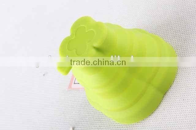 Four Leaf Clover design silicone folding cup