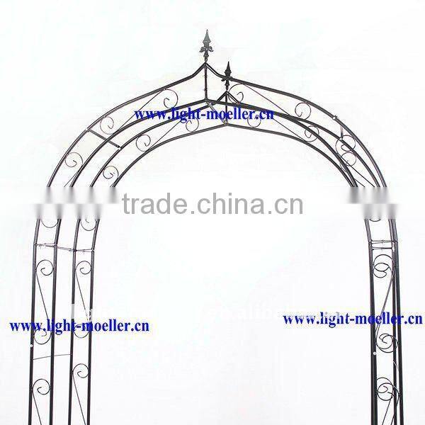 wrought iron garden arch LMGR-51003