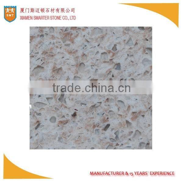 Grey Artificial Quartz Stone for Decoration