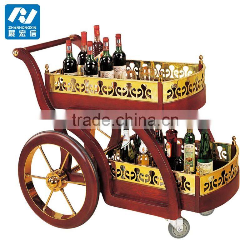 Wine Trolley, Convenient wine rack