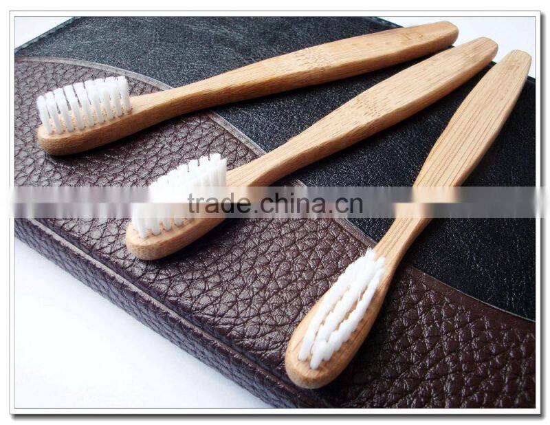 High quality fashion environmental pure bamboo toothbrush for kids