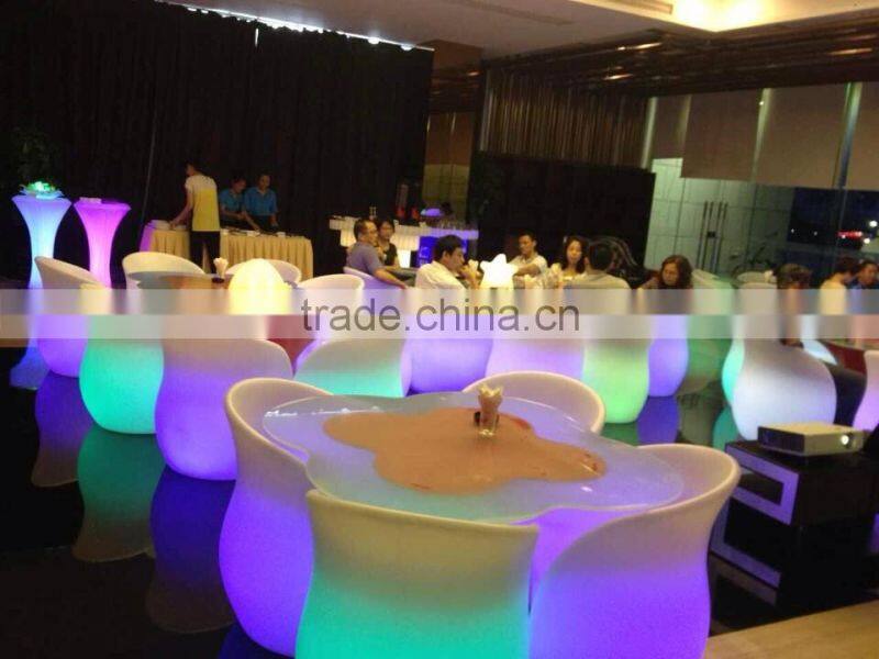 PE Materail Led Furniture,Led Llight Chair, Led Bar chair, Led Chair