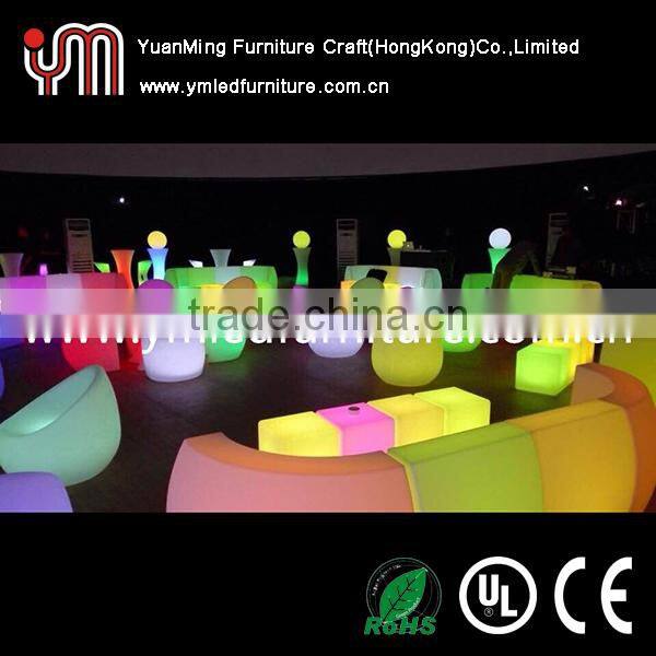 Top quality RGB led light chair