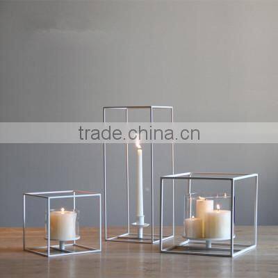 Wedding display wire candle holder, free standing candle racks
