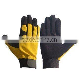 Camouflage military gloves with synthetic leather ZM355-H