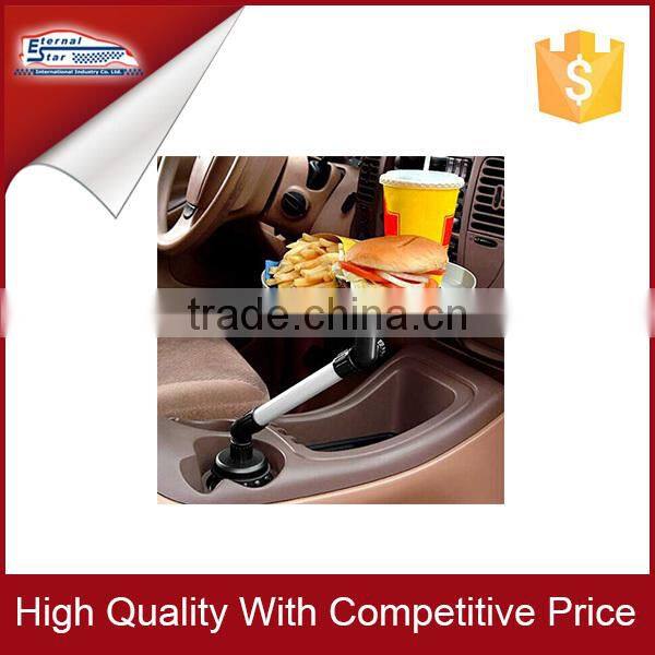 Car tray fit for drink holder and food