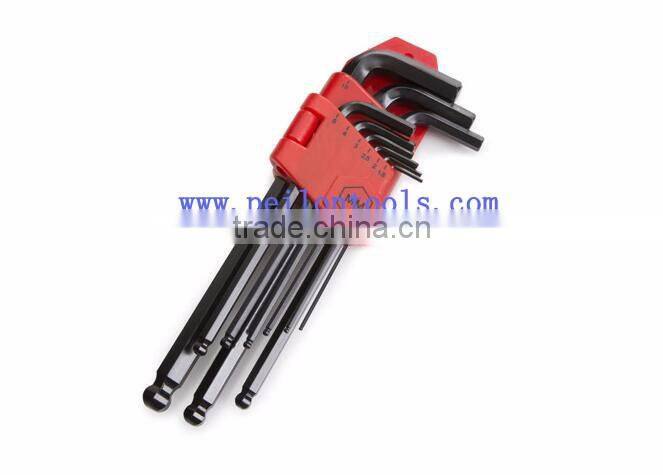 9-pc. Long Arm Ball Hex Key Wrench Set