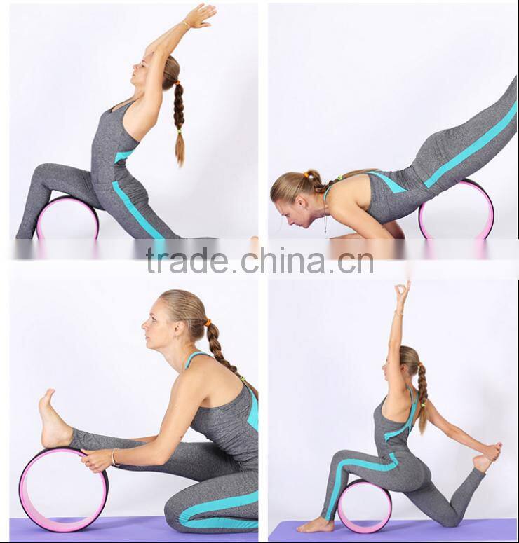 High Quality TPE Dharma Yoga Wheel Wholesale & Custom-100%Quality Guarantee