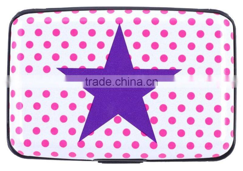 Waterproof Credit Card Wallet Holder Aluminum Metal Pocket Case Box