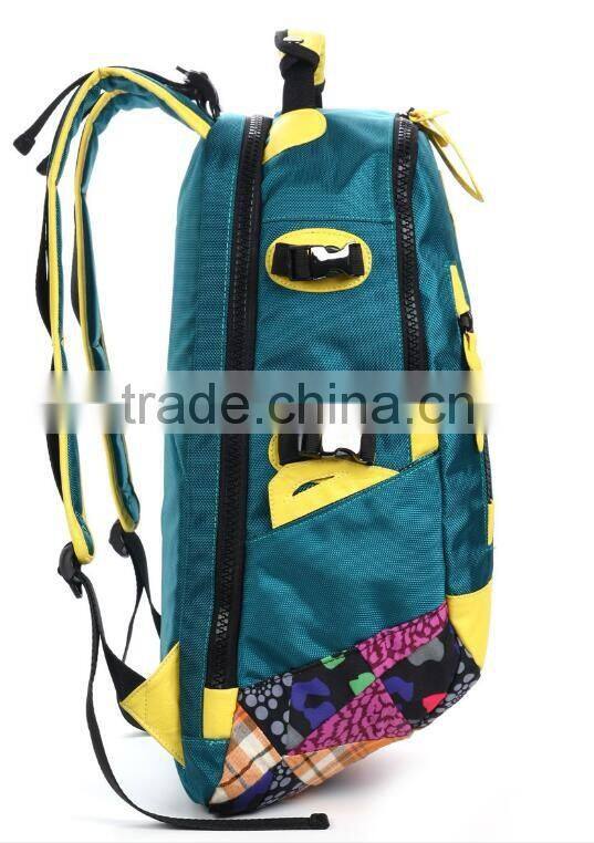 2016 New Designer Vintage Style Colorful Teens Laptop Backpack for Teenager