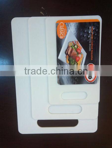 AVON hot sale Glass chopper table/glass round chopping board/chopping block/Plastic pp cutting board