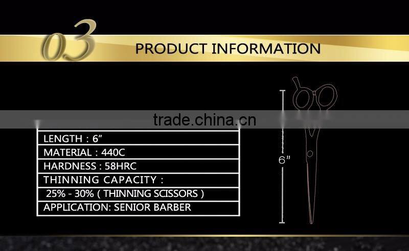 Hand Made Ergonomic Handles Pet Grooming Scissors