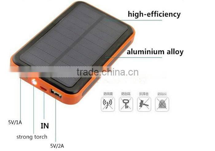 New 30000mah Waterproof solar power bank bateria externa solar charger powerbank for all mobile phone for pad