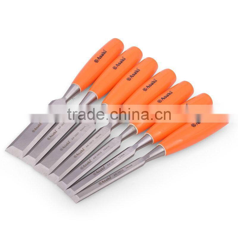 High Quality carpentry chisels with wooden handle