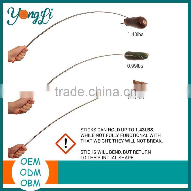 Hot Selling Marshmallow Roasting Sticks Telescopic BBQ Fork