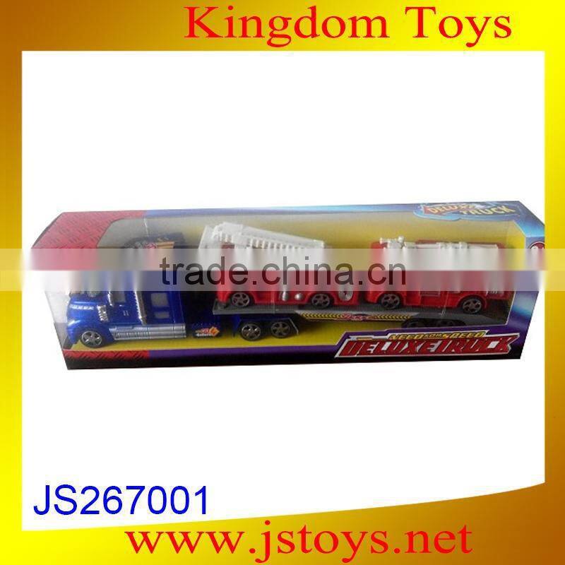 2015 new type big truck toys with fire car toy for promotion